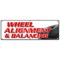 Signmission WHEEL ALIGNMENT & BALANCING BANNER SIGN acsi brakes tire batteries auto B-72 Wheel Alignment & Balanc - alternate 1